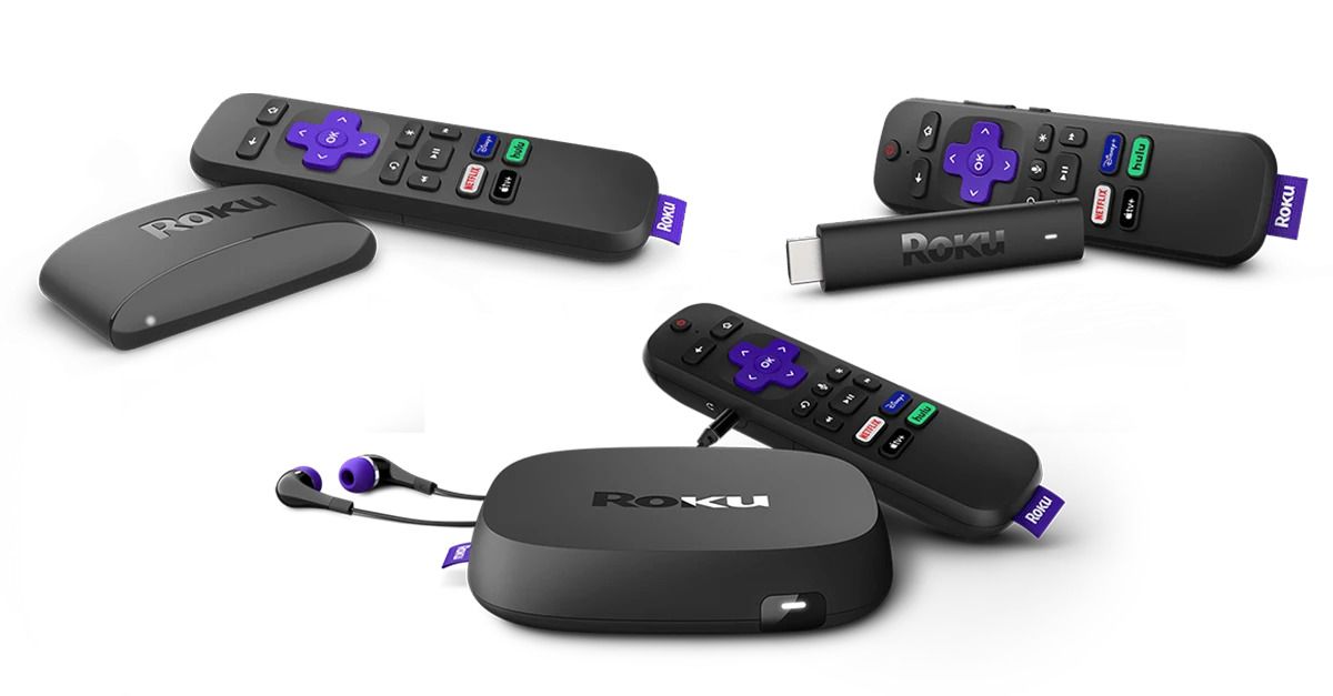 variety of streaming roku devices