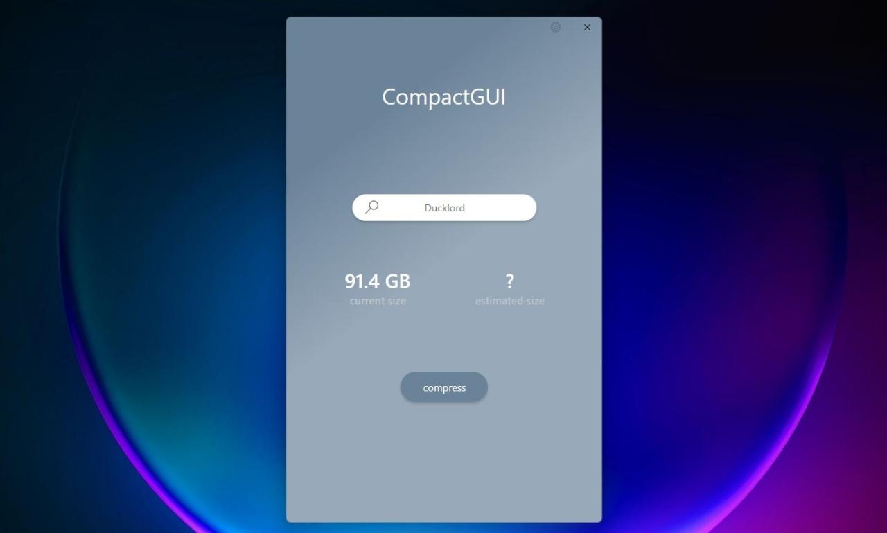 CompactGUI