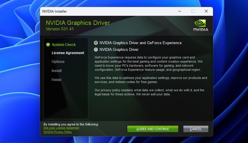 NVIDIA Installer to update NVIDIA graphics driver