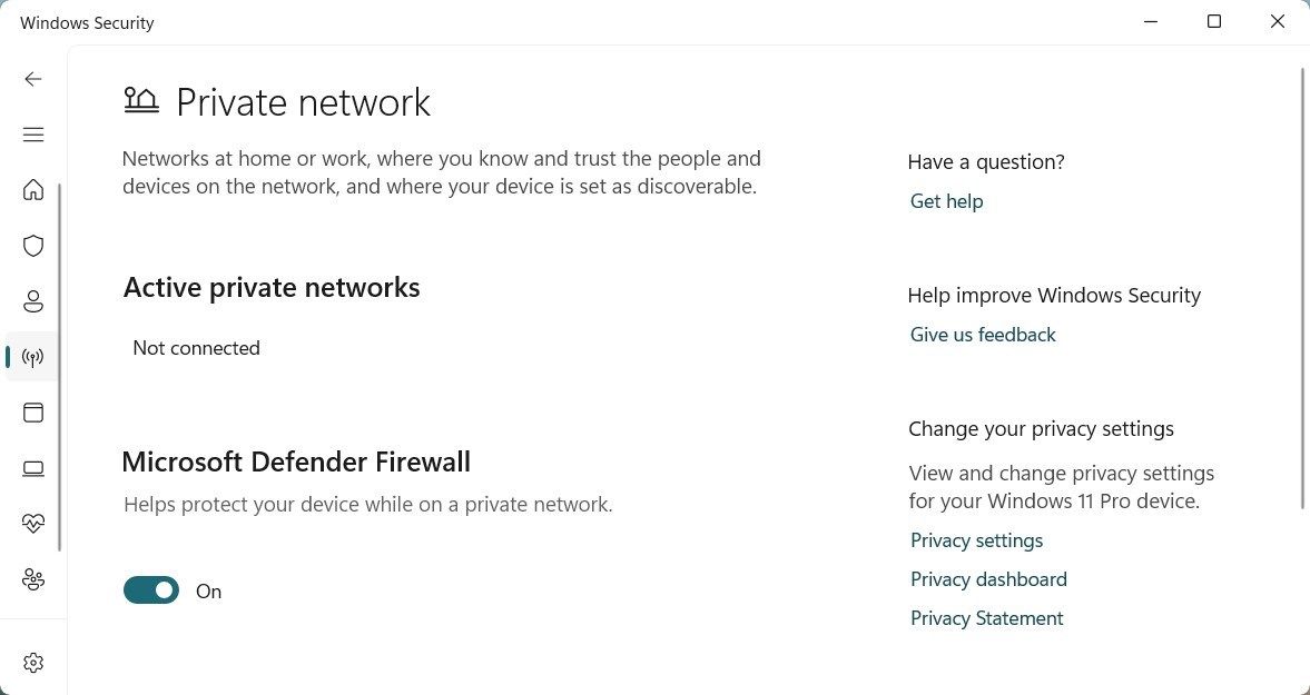 Disable Microsoft Defender Firewall