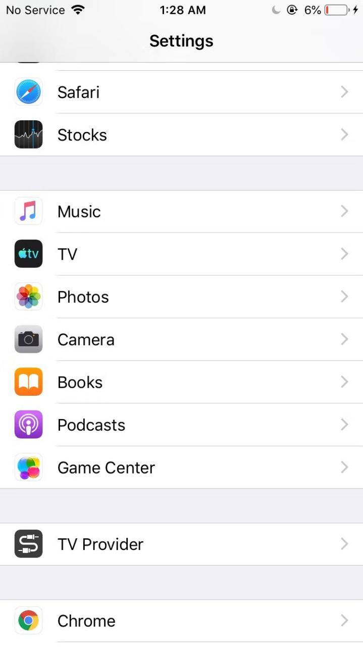 Change HEIC files settings on iPhone