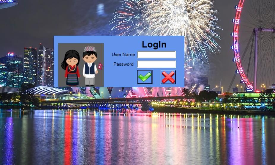 The Login box for NH Folder Hider and Locker