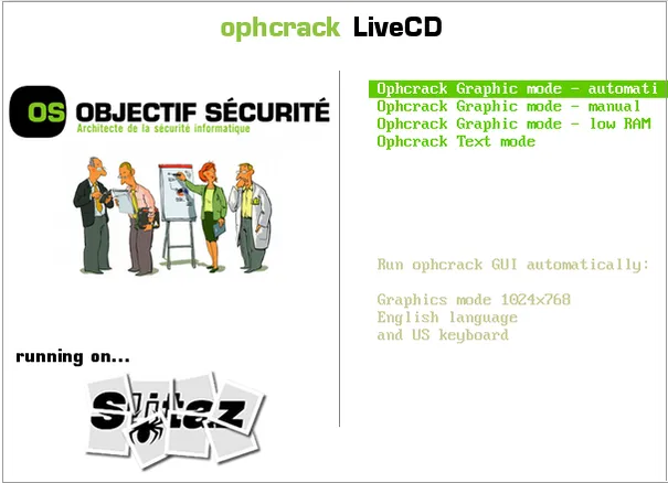 Ophcrackを使用してwindowsパスワードを回復する方法